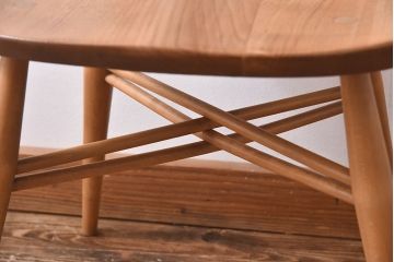 ヴィンテージ家具　ERCOL(アーコール)　イギリスビンテージ　エックスバックチェア(クロスバックチェア)