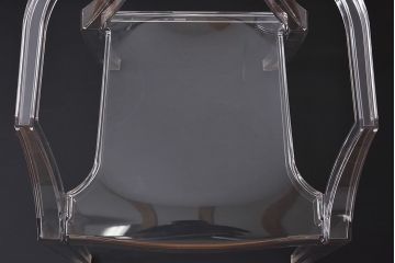中古　Kartell(カルテル)　Louis Ghost(ルイ・ゴースト)　アームチェア(椅子)(定価約4万6千円)