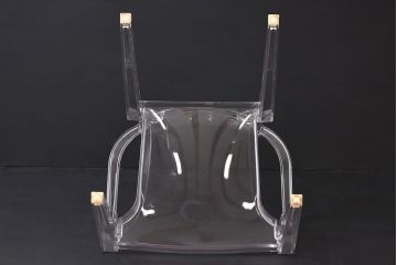 中古　Kartell(カルテル)　Louis Ghost(ルイ・ゴースト)　アームチェア(椅子)(定価約4万6千円)