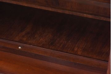 中古　美品　松本民芸家具　シックなA型食器棚(収納棚、戸棚)(定価47万円)(1)