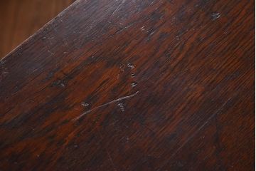 アンティーク家具　イギリスアンティーク　蛇腹式の扉が個性的なファイリングキャビネット(書類ケース、チェスト)