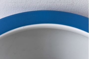 アンティーク雑貨　ノリタケ・則武(日陶) 　風情ある竹モチーフの火鉢(手あぶり、鉢カバー、傘立て)(2)