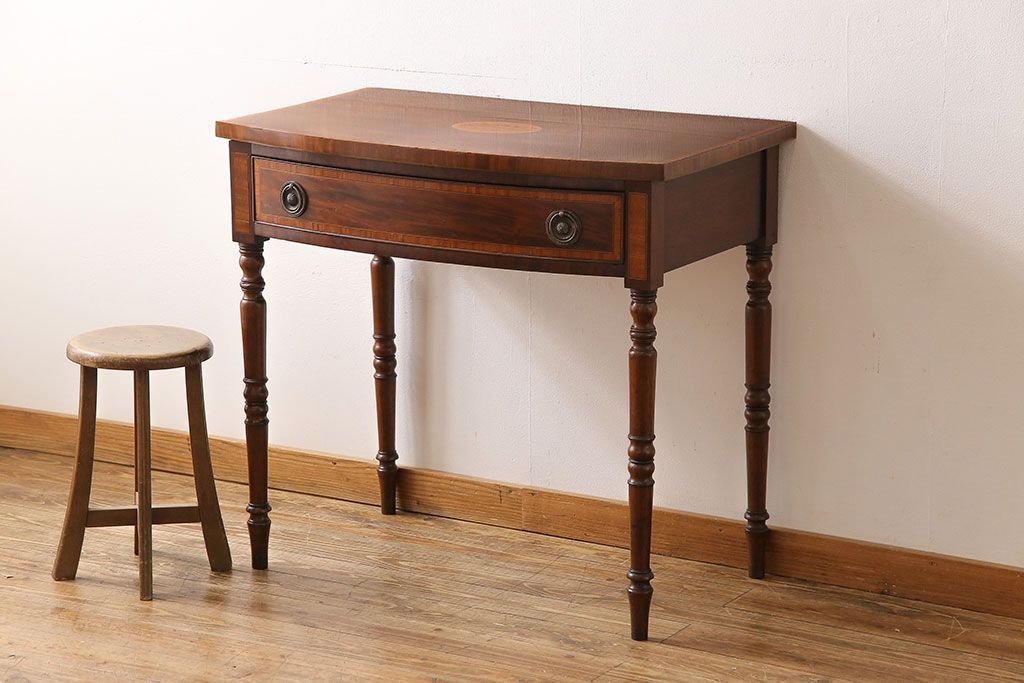 イギリス アンティーク 家具 サイドテーブル 引き出し付き 木製 6855d 楽天市場】アンティークオーク サイドテーブルブラウン