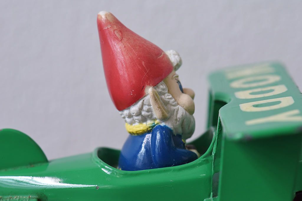 アンティーク雑貨　ビンテージ ERTL(アーテル)社　NODDY(ノディ)　Die cast Aeroplane Big Ears　ブリキのおもちゃ