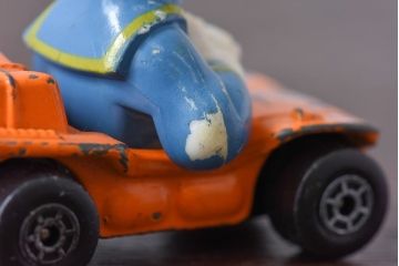 アンティーク雑貨　LESNEY社(レズニー)　matchbox(マッチボックス)　ディズニーシリーズ　NO.2　ドナルドダック　ミニカー(おもちゃ)
