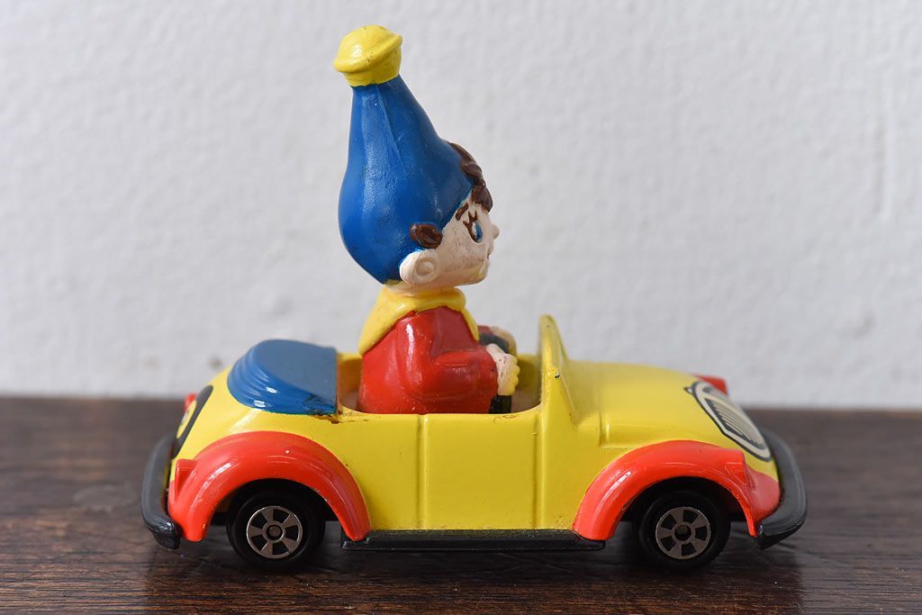 アンティーク雑貨　ビンテージ ERTL(アーテル)社　NODDY(ノディ)　Die Cast Car　ブリキのおもちゃ