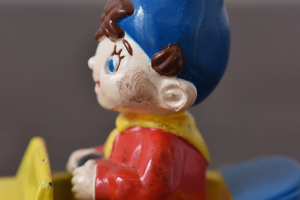 アンティーク雑貨　ビンテージ ERTL(アーテル)社　NODDY(ノディ)　Die Cast Car　ブリキのおもちゃ