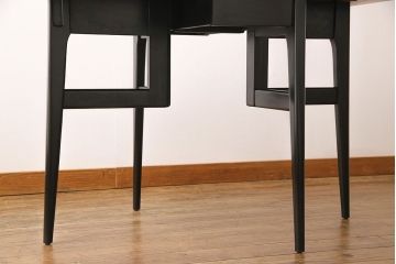 ヴィンテージ家具　北欧ビンテージ　チーク材　おしゃれなデザインのバタフライテーブル(ダイニングテーブル、エクステンションテーブル)