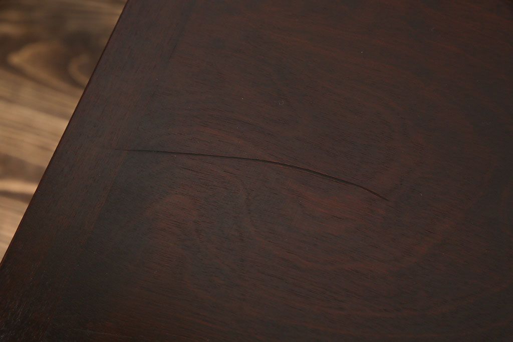 中古　神居民芸　木の味わいとシックな雰囲気が魅力のローボード(サイドボード、整理棚)