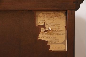 中古　神居民芸　木の味わいとシックな雰囲気が魅力のローボード(サイドボード、整理棚)