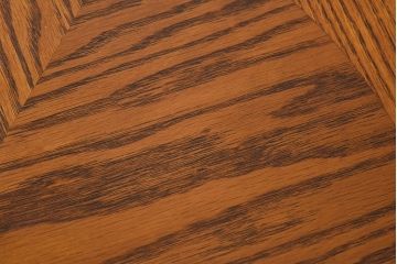 中古　イギリス家具　木目が美しいコーヒーテーブル(ラウンドテーブル、サイドテーブル)