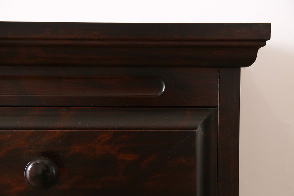 中古　神居民芸　上品さが漂う整理タンス(チェスト、衣装箪笥、引き出し)