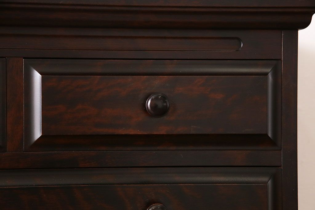 中古　神居民芸　上品さが漂う整理タンス(チェスト、衣装箪笥、引き出し)