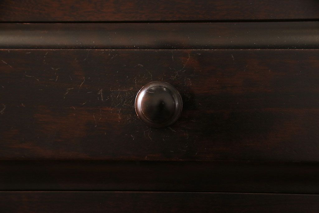 中古　神居民芸　上品さが漂う整理タンス(チェスト、衣装箪笥、引き出し)