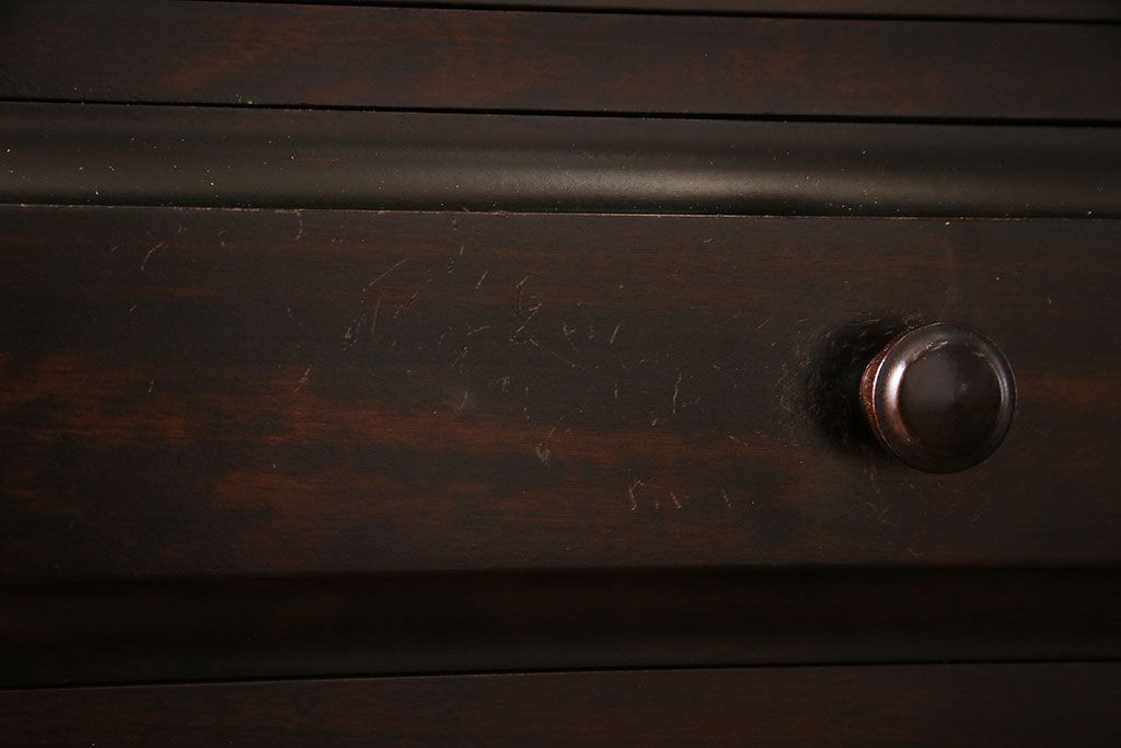 中古　神居民芸　上品さが漂う整理タンス(チェスト、衣装箪笥、引き出し)