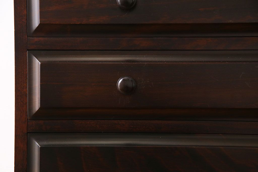 中古　神居民芸　上品さが漂う整理タンス(チェスト、衣装箪笥、引き出し)