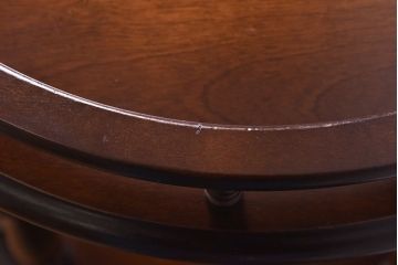 中古　飛騨産業　キツツキ　シックなキャスター付きキッチンワゴン(サイドテーブル)