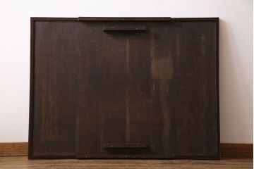アンティーク家具　イギリスアンティーク　オーク材　見事な装飾のエクステンションテーブル(ダイニングテーブル)