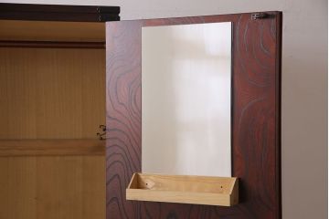 中古　伝統工芸　岩谷堂箪笥　杢目の美しい上質なワードローブ(洋服タンス、洋服箪笥)(定価60万円)