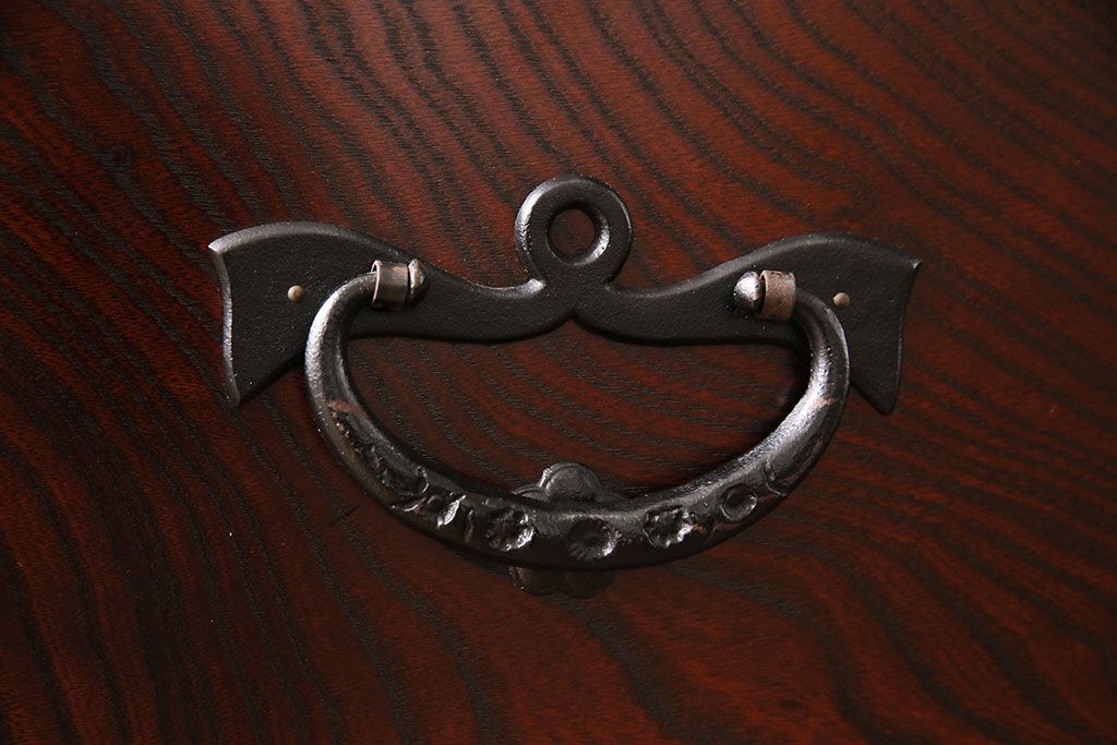 中古　伝統工芸　岩谷堂箪笥　杢目の美しい上質なワードローブ(洋服タンス、洋服箪笥)(定価60万円)