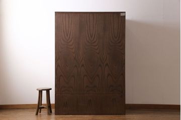 中古　伝統工芸　岩谷堂箪笥　杢目の美しい上質なワードローブ(洋服タンス、洋服箪笥)(定価60万円)