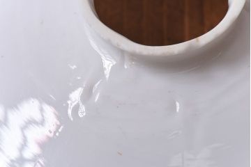 昭和レトロ　ノスタルジックな雰囲気漂う平笠シェードのペンダントライト(電笠、吊り下げ照明、天井照明)(1)