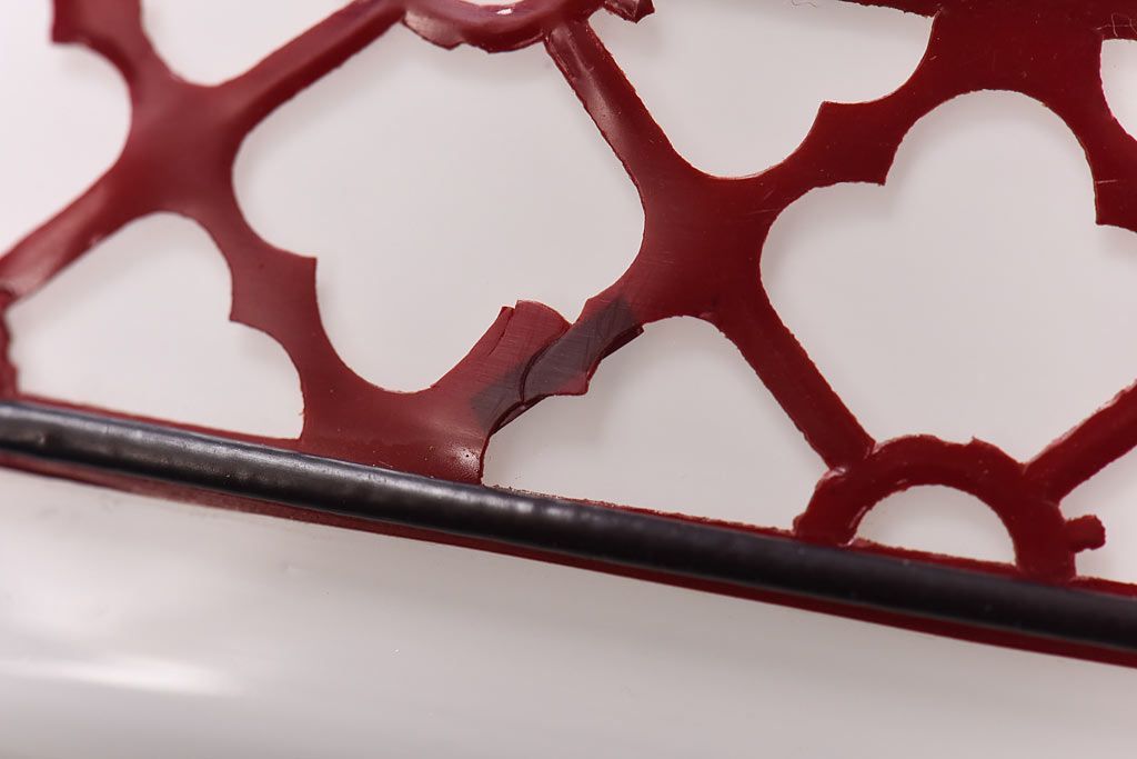 花菱模様の装飾から和の雰囲気漂うシェード(電笠、天井照明)