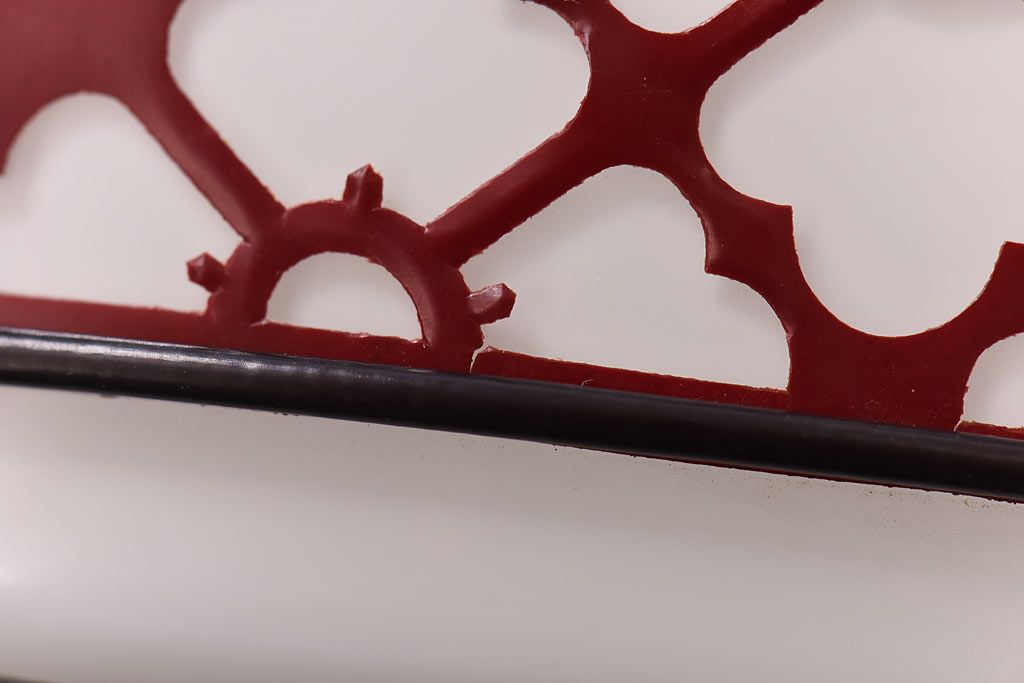 花菱模様の装飾から和の雰囲気漂うシェード(電笠、天井照明)