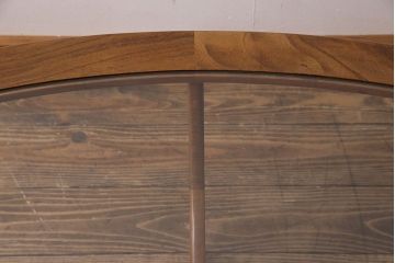 ヴィンテージ家具　G-plan(ジープラン)　北欧ビンテージ　チーク材　ガラストップがおしゃれなコーヒーテーブル(センターテーブル)(2)