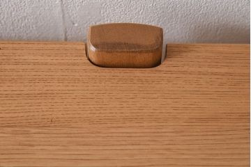 中古　カリモク　HN(ホワイトアッシュ)　無垢材　木の優しい色合いが魅力のオープンラック(飾り棚、ウッドシェルフ)