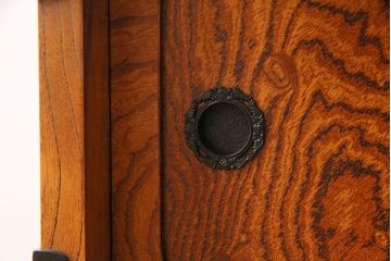 中古　民芸家具　木目が美しい小箪笥(引き出し)