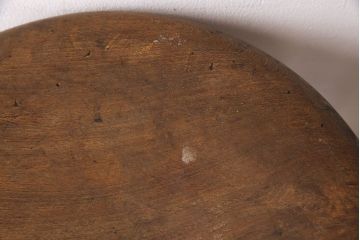 アンティーク雑貨　昭和レトロ　シンプルなデザインのスツール(丸椅子、イス、チェア)