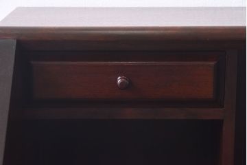 中古　松本民芸家具　ボールフット　#60型ライティングビューロー(簿記机、在宅ワーク、在宅用デスク)