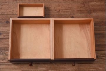 中古　松本民芸家具　ボールフット　#60型ライティングビューロー(簿記机、在宅ワーク、在宅用デスク)