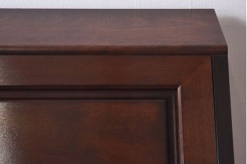 中古　松本民芸家具　ボールフット　#60型ライティングビューロー(簿記机、在宅ワーク、在宅用デスク)