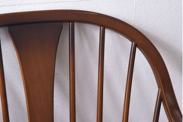 ヴィンテージ家具　【T様ご決済分】ERCOL(アーコール)　イギリスビンテージ　スモーカーズチェア(カウホーンチェア、ダイニングチェア)