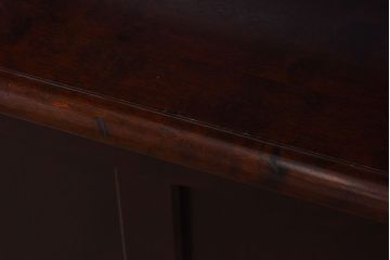 中古　北海道民芸家具　シックな雰囲気漂うHM156四方棚(飾り棚)(定価約30万円)(1)