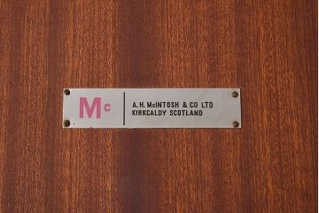 【W様ご成約済み・ご決済用】北欧ビンテージ　McIntosh(マッキントッシュ)　エクステンションテーブル(ラウンドテーブル、ダイニングテーブル)
