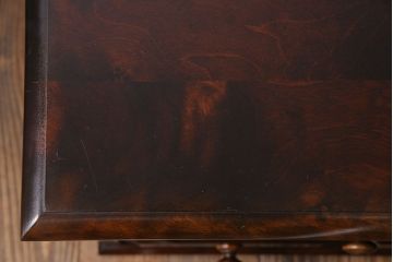 中古　北海道民芸家具　シンプルなデザインが魅力的なサイドチェスト(引き出し、キャビネット)