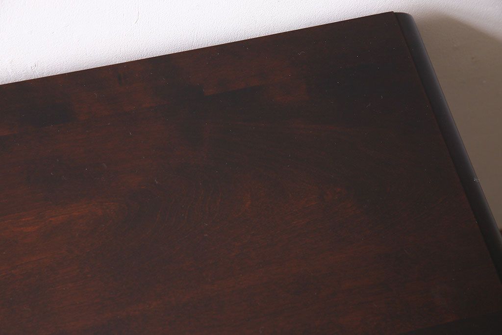 中古　北海道民芸家具　シンプルなデザインが魅力的なサイドチェスト(引き出し、キャビネット)