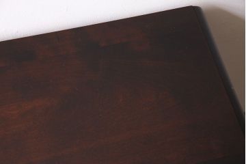 中古　北海道民芸家具　シンプルなデザインが魅力的なサイドチェスト(引き出し、キャビネット)