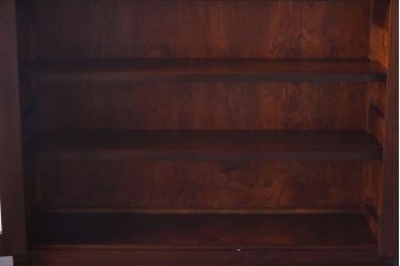 中古　美品　松本民芸家具　シックなA型食器棚(収納棚、戸棚)(定価47万円)(2)