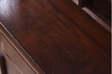 中古　美品　松本民芸家具　シックなA型食器棚(収納棚、戸棚)(定価47万円)(2)