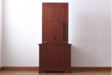 中古 伝統民芸家具 岩谷堂箪笥　スツール付きドレッサー(鏡台、ドレッシングチェスト)