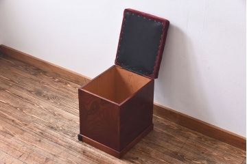 中古 伝統民芸家具 岩谷堂箪笥　スツール付きドレッサー(鏡台、ドレッシングチェスト)
