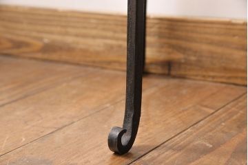 イギリスビンテージ　細かなプリーツが上品さ漂うフロアスタンド(スタンドライト、ランプ)