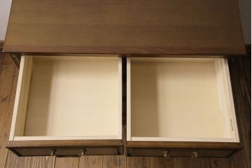 中古　展示美品　maruni(マルニ)　地中海ロイヤルシリーズ　ローボード80(チェスト、洋タンス)(定価約20万円)(1)