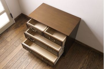 中古　展示美品　maruni(マルニ)　地中海ロイヤルシリーズ　ローボード80(チェスト、洋タンス)(定価約20万円)(2)