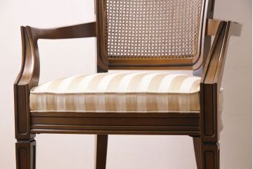 展示美品　maruni(マルニ)　地中海ロイヤル 　シャルル　アームチェア(ダイニングチェア、椅子)(定価約13万円)(1)
