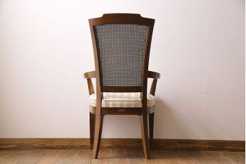 展示美品　maruni(マルニ)　地中海ロイヤル 　シャルル　アームチェア(ダイニングチェア、椅子)(定価約13万円)(1)